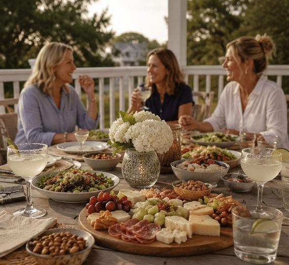 Real food, real conversation, real rest
