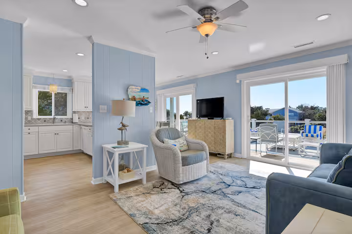 Inside and around the Wrightsville Beach retreat house